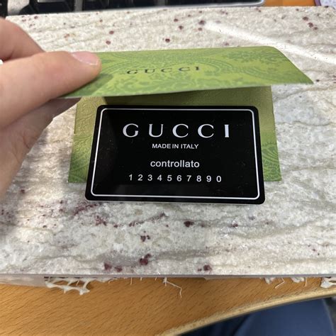 gucci baby fake|Gucci authenticity card.